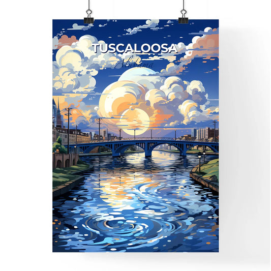 Tuscaloosa, Alabama, A Poster of a bridge over a river Default Title