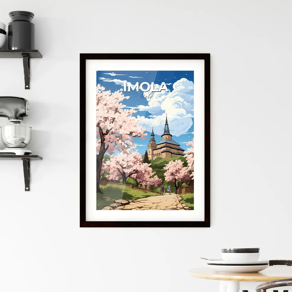 Imola, Italy, A Poster of a lively and colourful cityscape Default Title