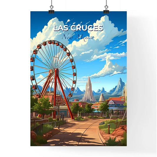 Las Cruces, New Mexico, A Poster of a ferris wheel in a park Default Title