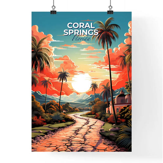 Coral Springs, Florida, A Poster of a road leading to a building Default Title