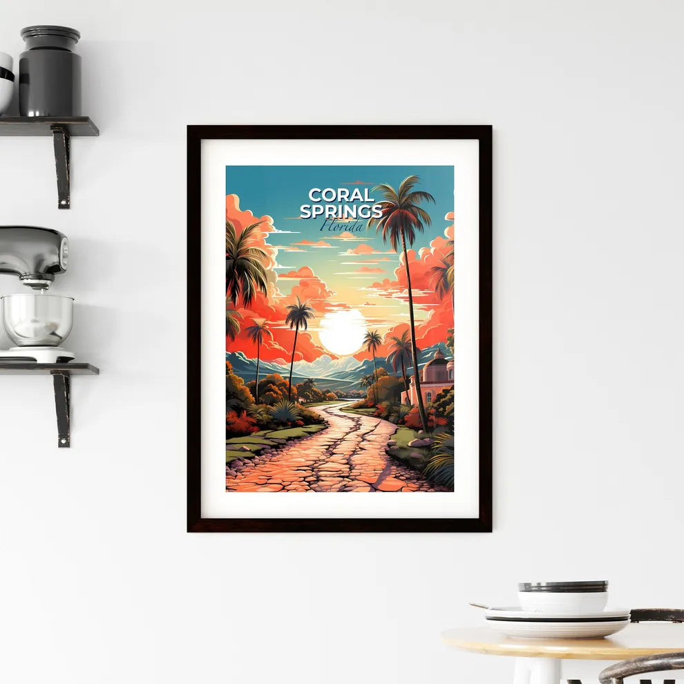 Coral Springs, Florida, A Poster of a road leading to a building Default Title