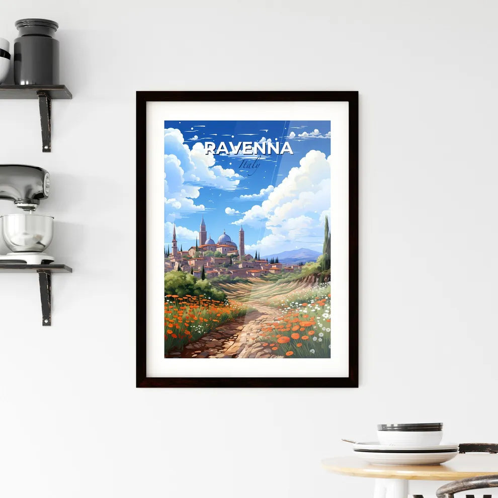 Ravenna, Italy, A Poster of a road leading to a town Default Title
