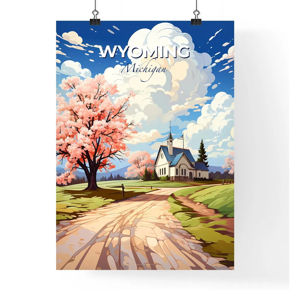 Wyoming, Michigan, A Poster of a road leading to a house Default Title