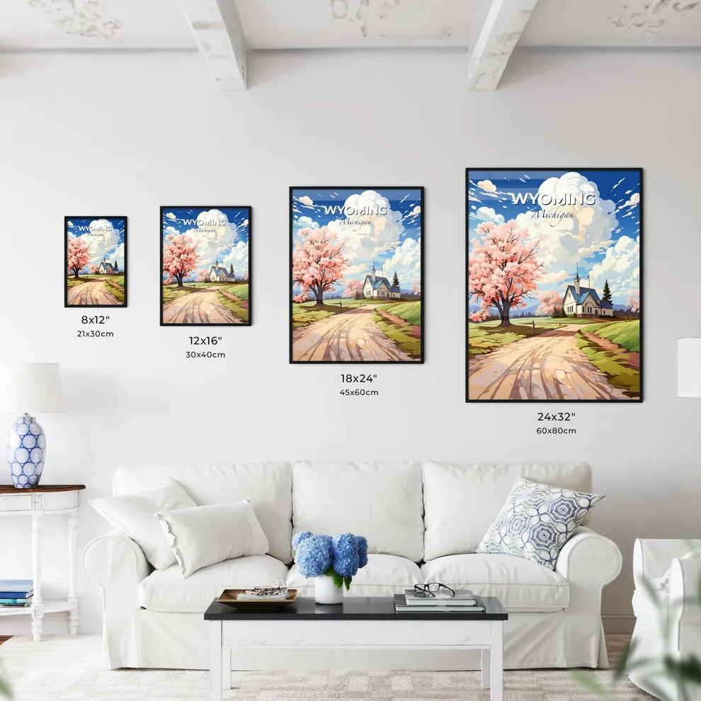 Wyoming, Michigan, A Poster of a road leading to a house Default Title