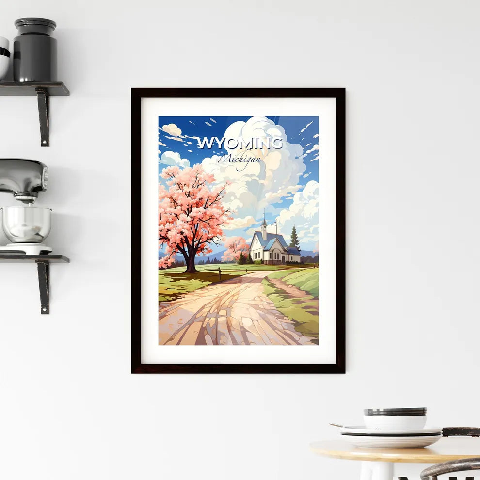 Wyoming, Michigan, A Poster of a road leading to a house Default Title