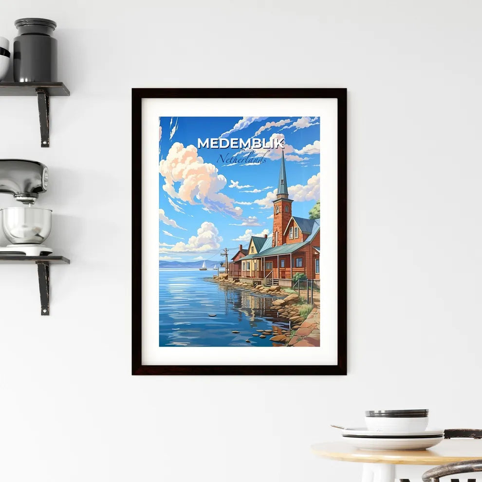 Medemblik, Netherlands, A Poster of a building next to a body of water Default Title