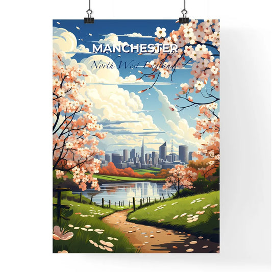 Manchester, North West England, A Poster of a path leading to a city Default Title