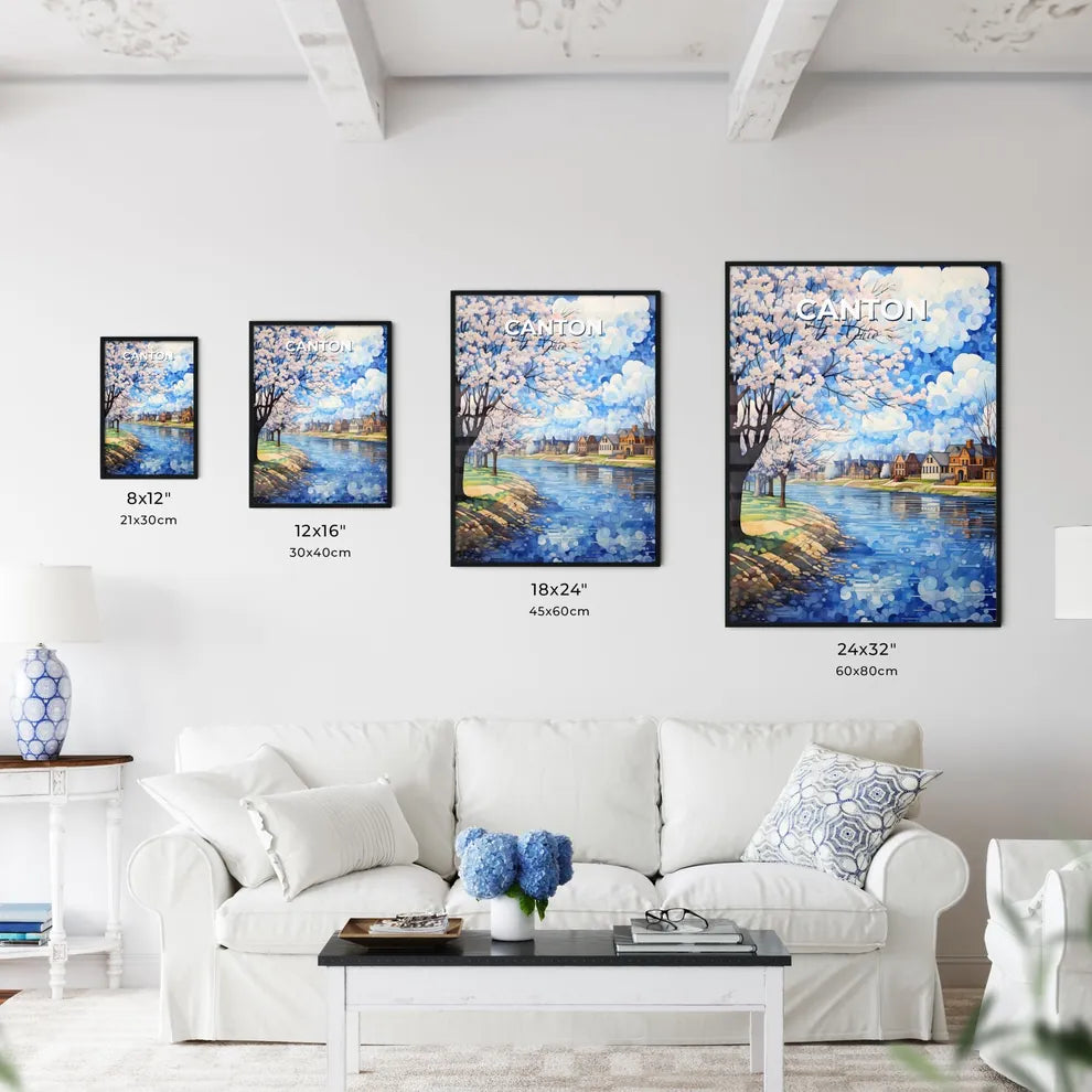 Canton, Ohio, A Poster of a water next to a river Default Title