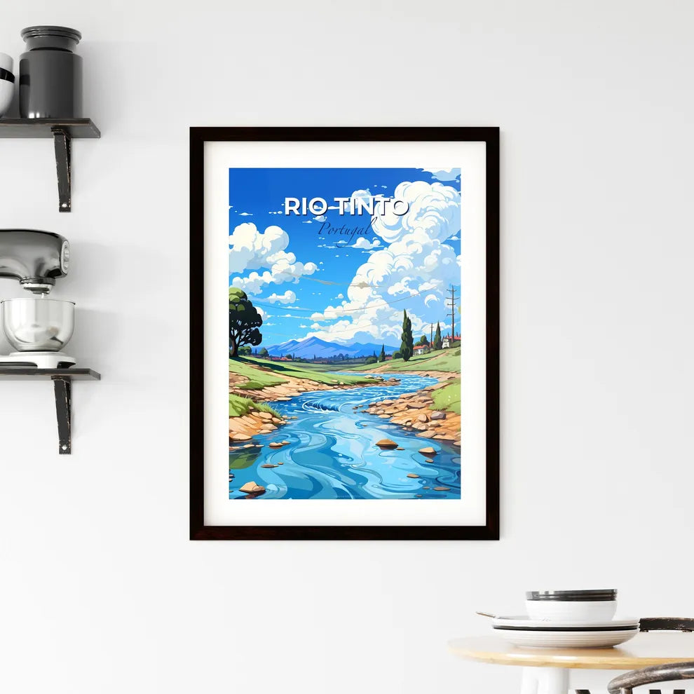 Rio Tinto, Portugal, A Poster of a river running through a valley Default Title