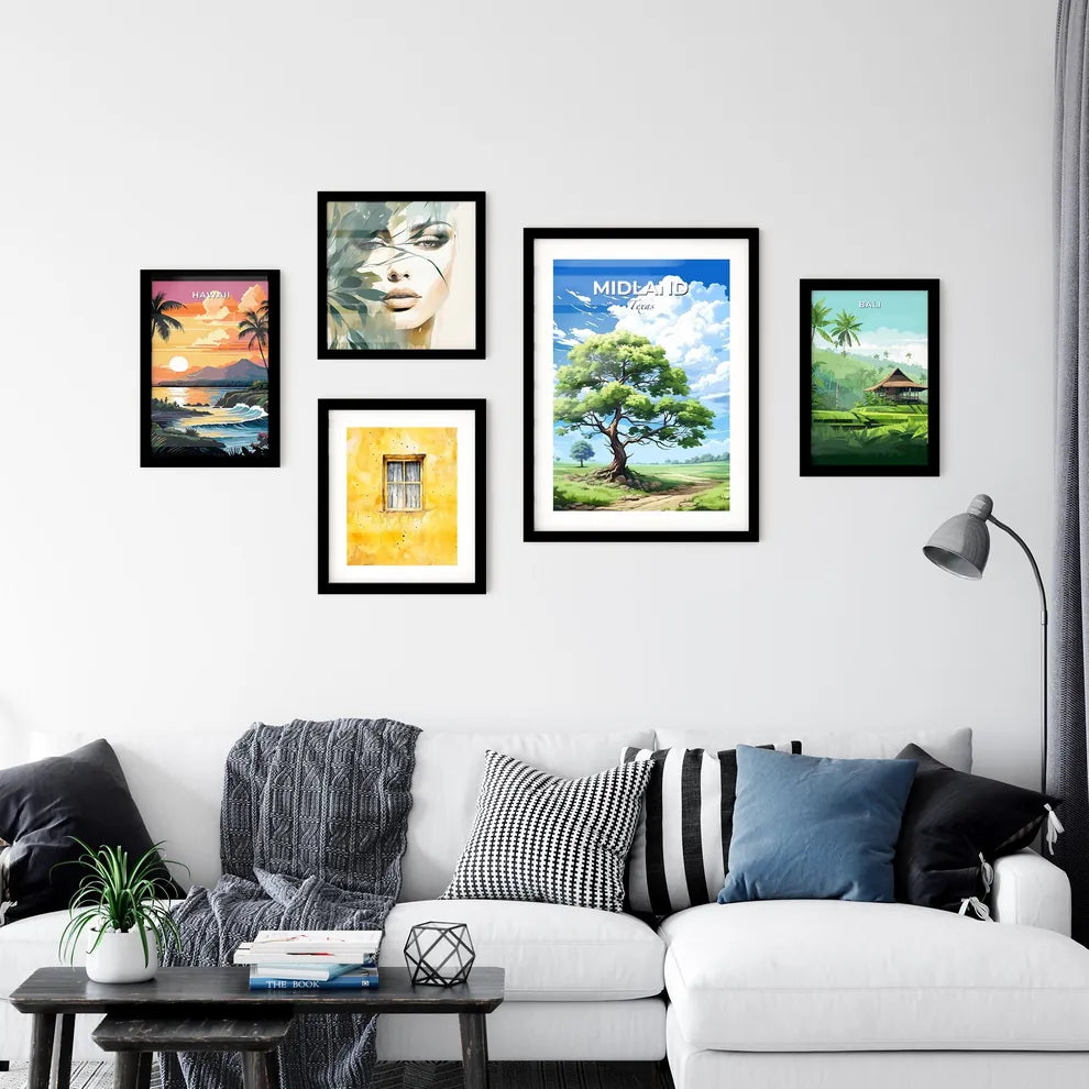 Midland, Texas, A Poster of a tree in a field Default Title