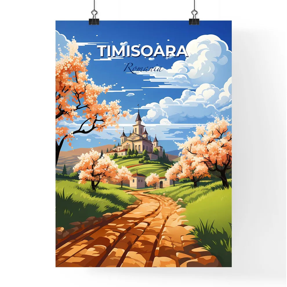 Timisoara, Romania, A Poster of a road leading to a castle Default Title
