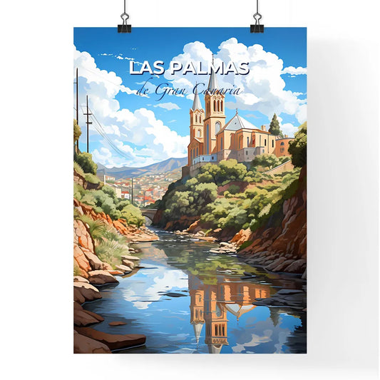 Las Palmas, de Gran Canaria, A Poster of a river running through a town Default Title
