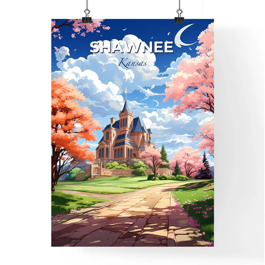 Shawnee, Kansas, A Poster of a castle with trees and a path Default Title