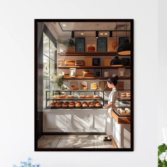 Artistic Rendering of Confectionery's Culina - Framed Art Print
