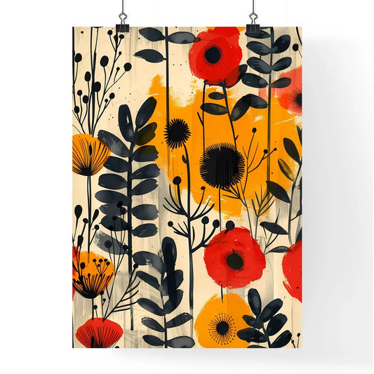 Bohemian Seamless Pattern Digital Paper - Vi Poster