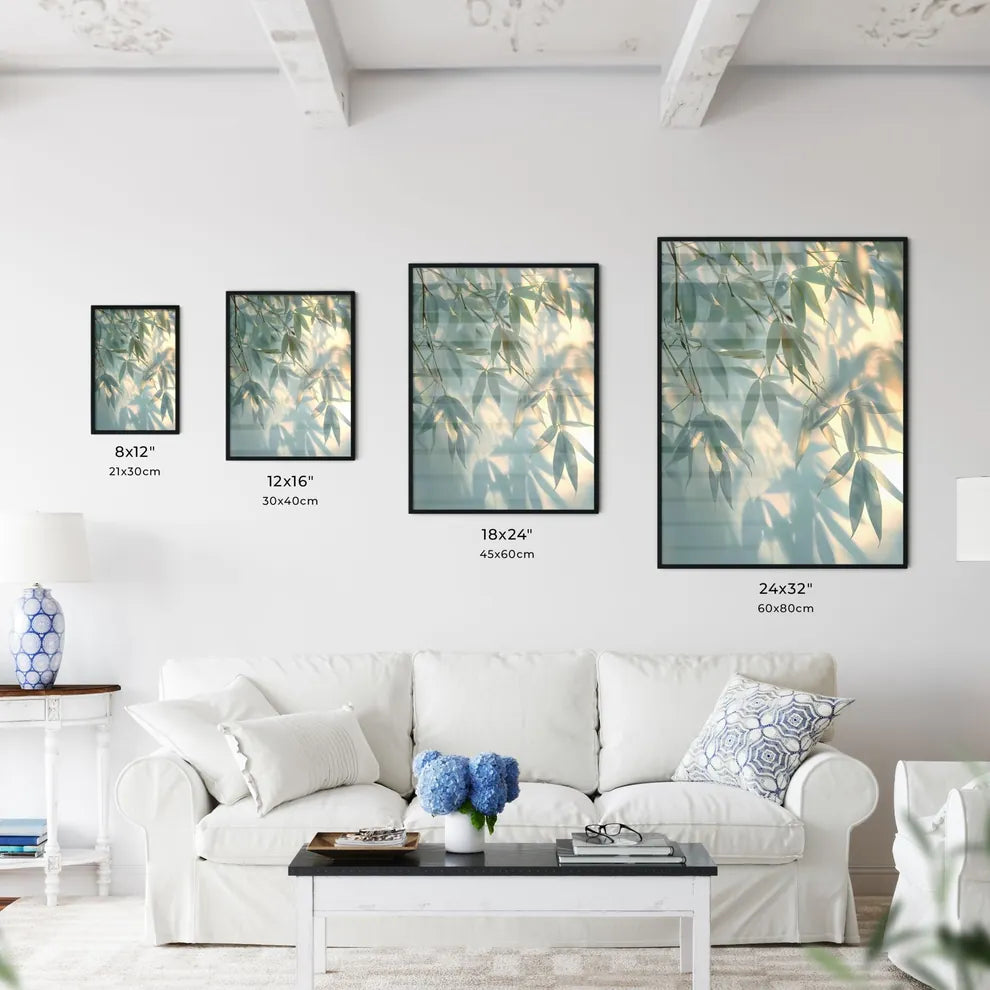 Ethereal Bamboo Shadows - Kitchen Hangings