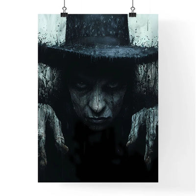 Destitute Woman in 17th Century London, Conte Drawing, Weathered Face, Silent Plea, Art, Painting, Hands, Hat, Street Scene