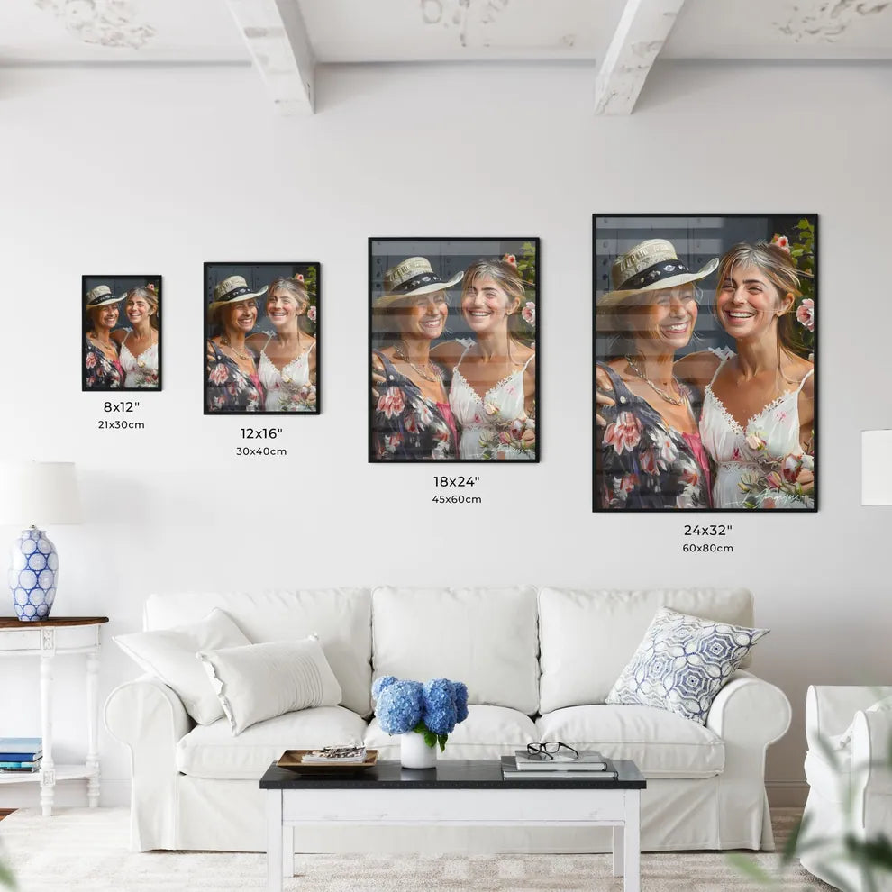 Vibrant Artistic Portrait - Kitchen Hangings