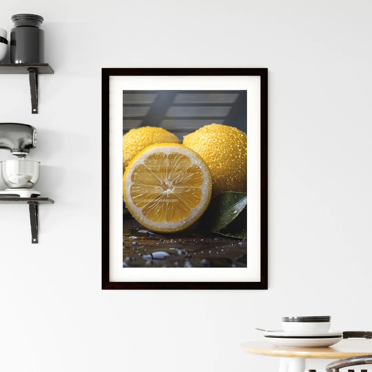 Lemons Still Life Painting Framed Print