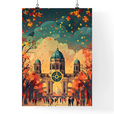 Digital Tourism Hub: Knowledge Exchange, Insights Sharing, and Berlins Crafted Regional Products in Vibrant Art Painting