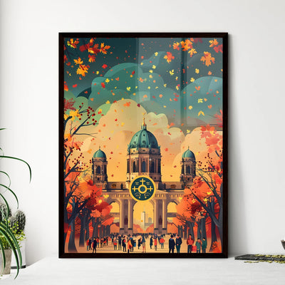 Digital Tourism Hub: Knowledge Exchange, Insights Sharing, and Berlins Crafted Regional Products in Vibrant Art Painting