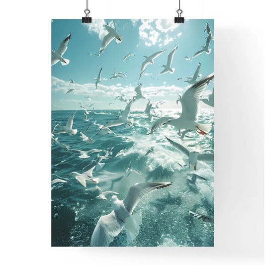 Vibrant Seascape Painting: Co Poster