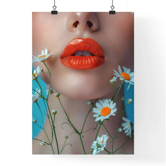 Artistic Floral Beauty Poster