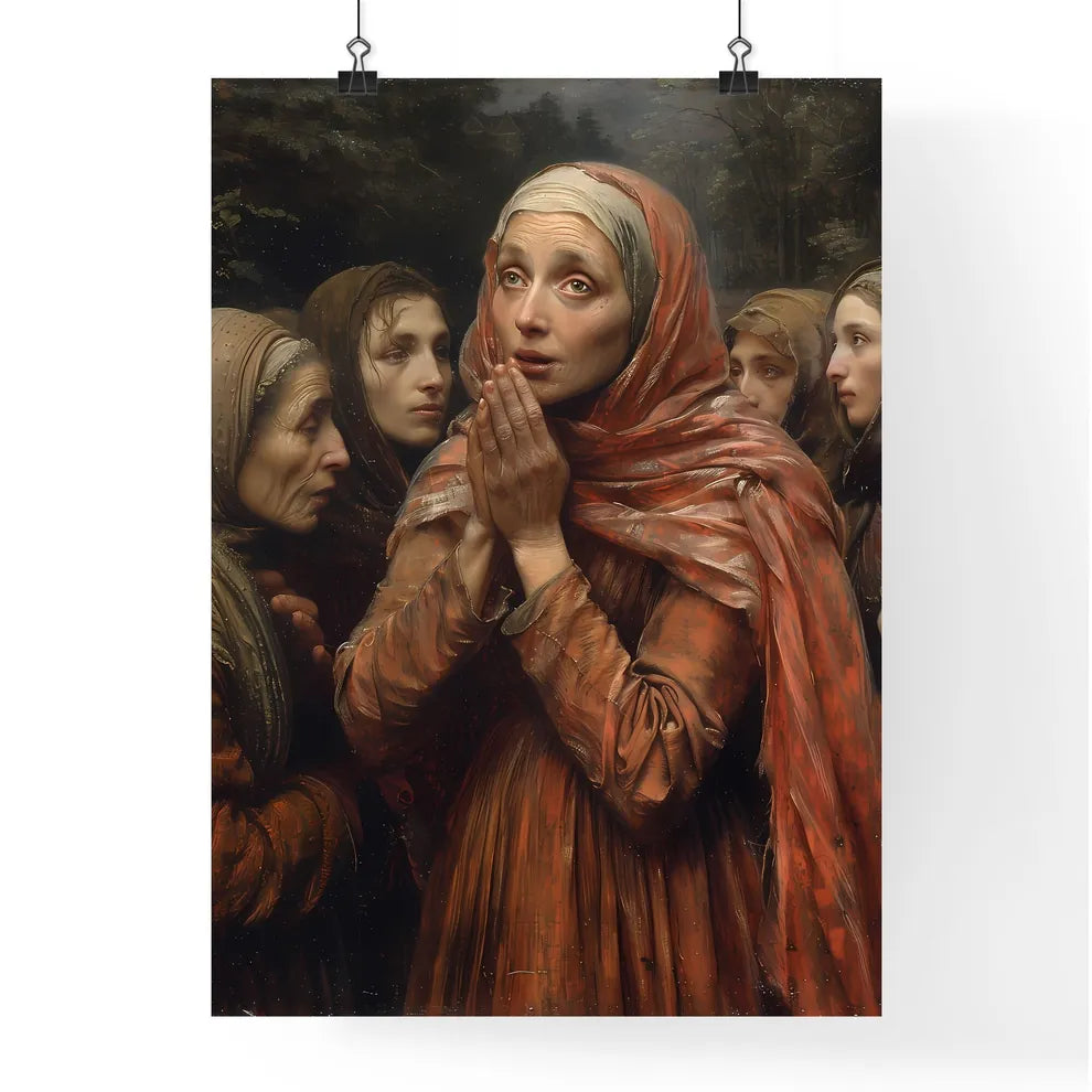 Medieval Painting Museum Art  Poster