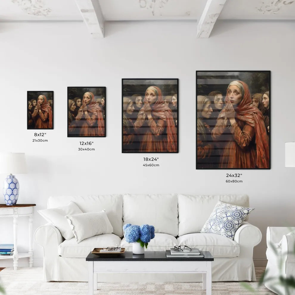 Medieval Painting Museum Art  Size Chart