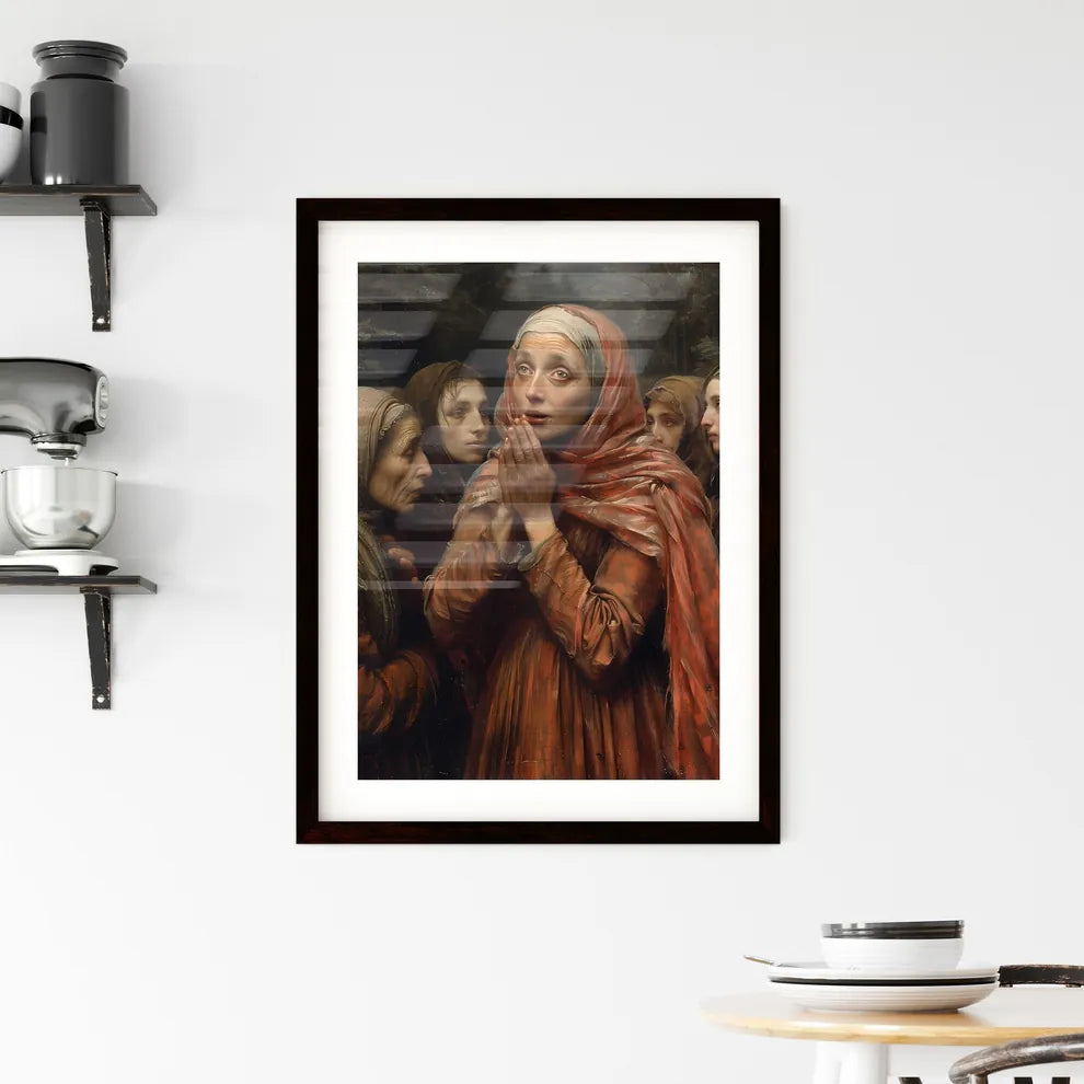 Medieval Painting Museum Art  Framed Print