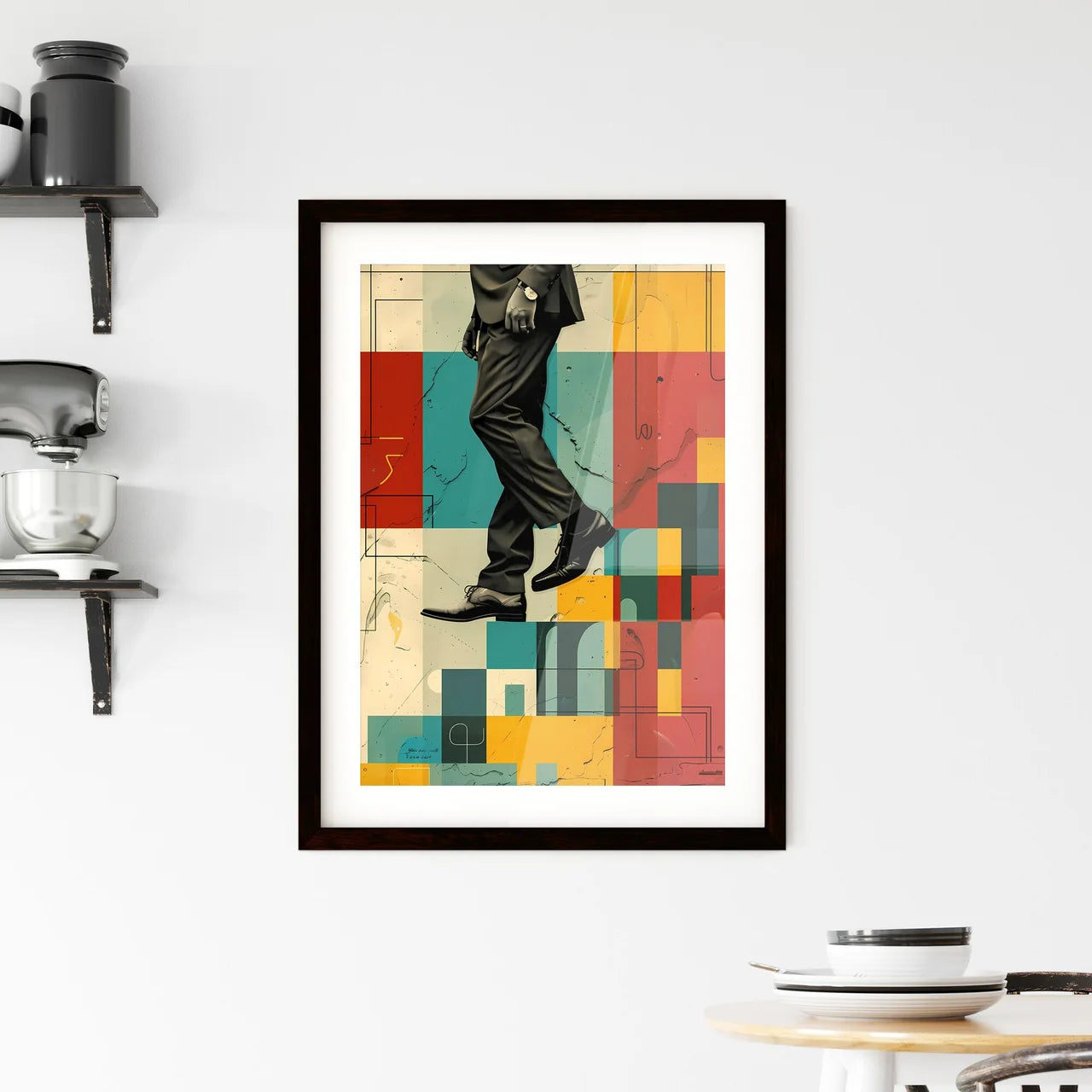 Broadway Musical Murder Mystery Poster Framed Print