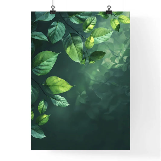 Spring Green Celebration Poster