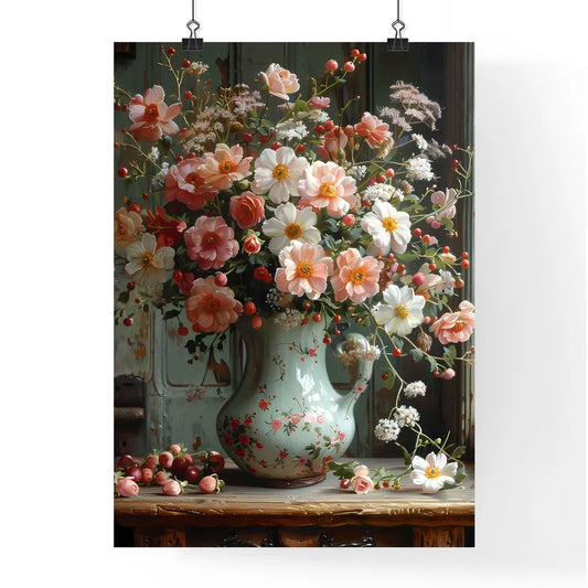 Rustic Bouquet Art Poster