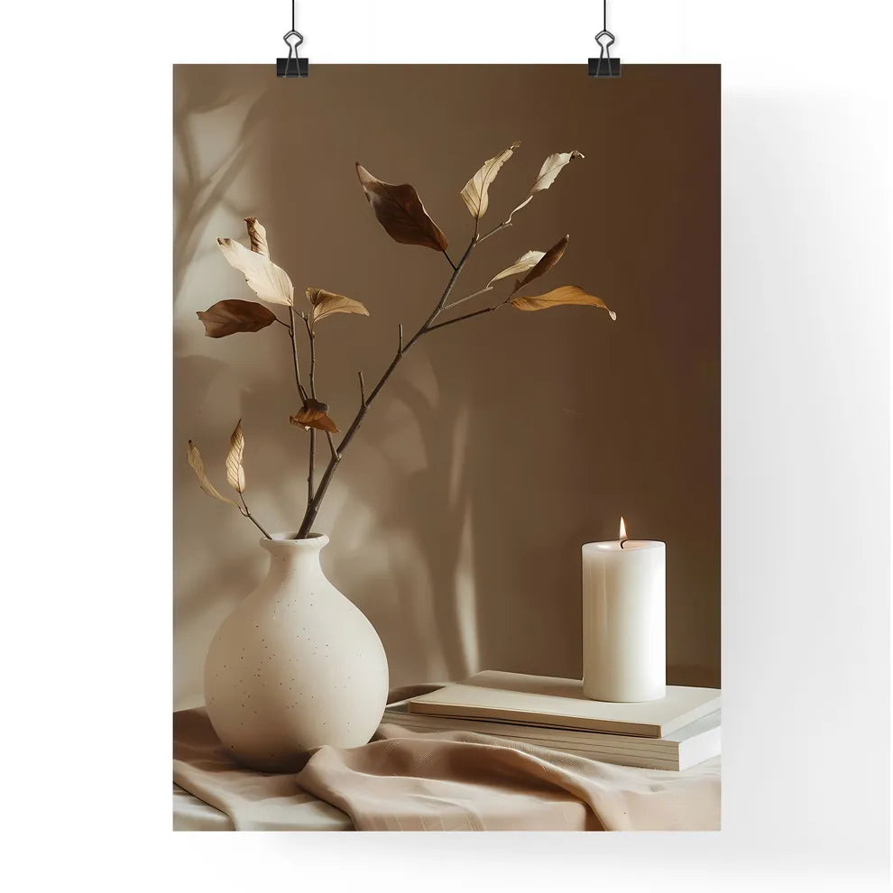 Abstract Still Life Composition Poster