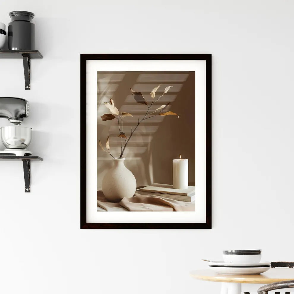 Abstract Still Life Composition Framed Print