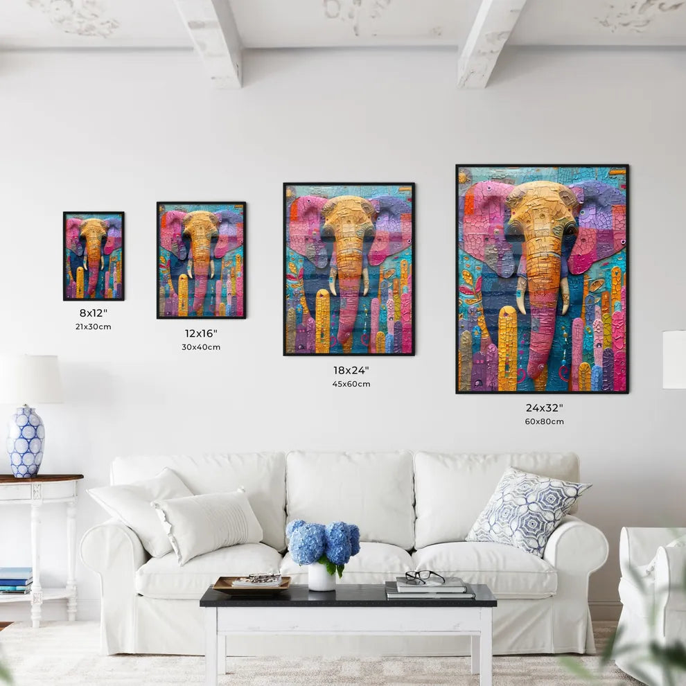 Vibrant Pastel Abstract Savan Size Chart
