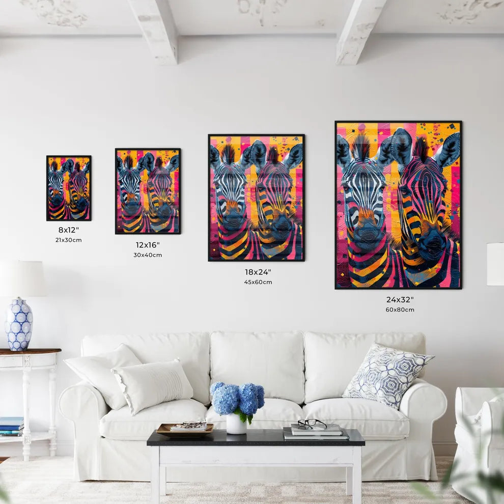 Abstract African Art Painting Size Chart