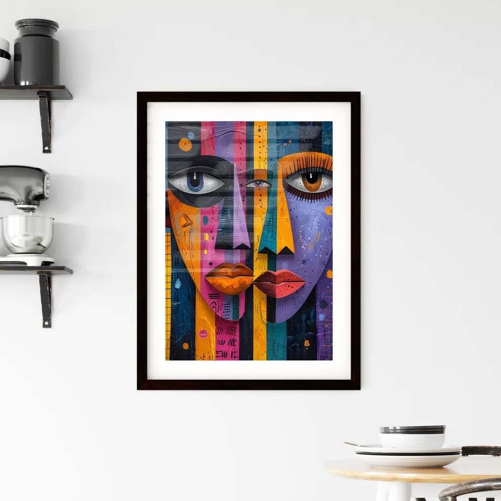 Modern African Art Framed Print