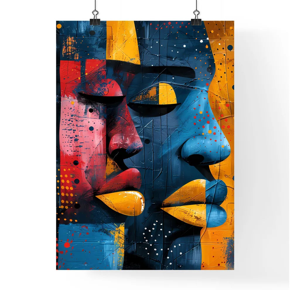 Abstract African Art Painting Poster