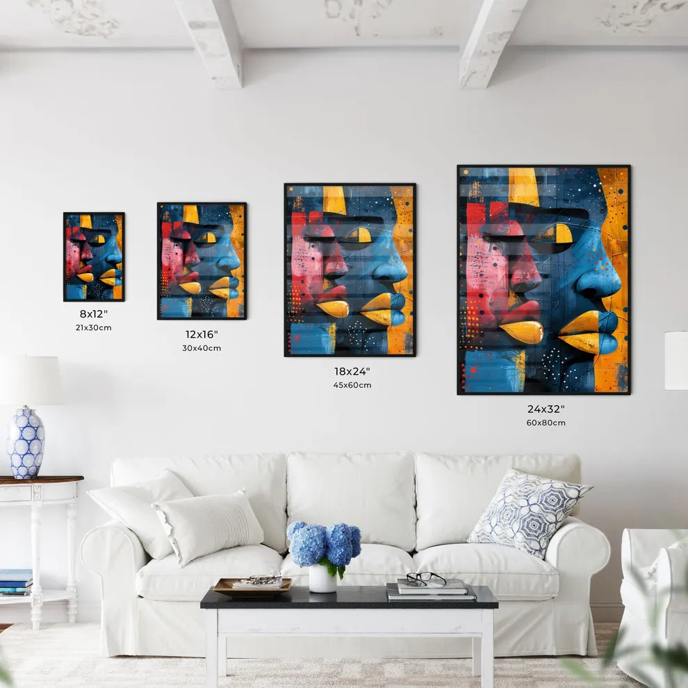 Abstract African Art Painting - Kitchen Hangings