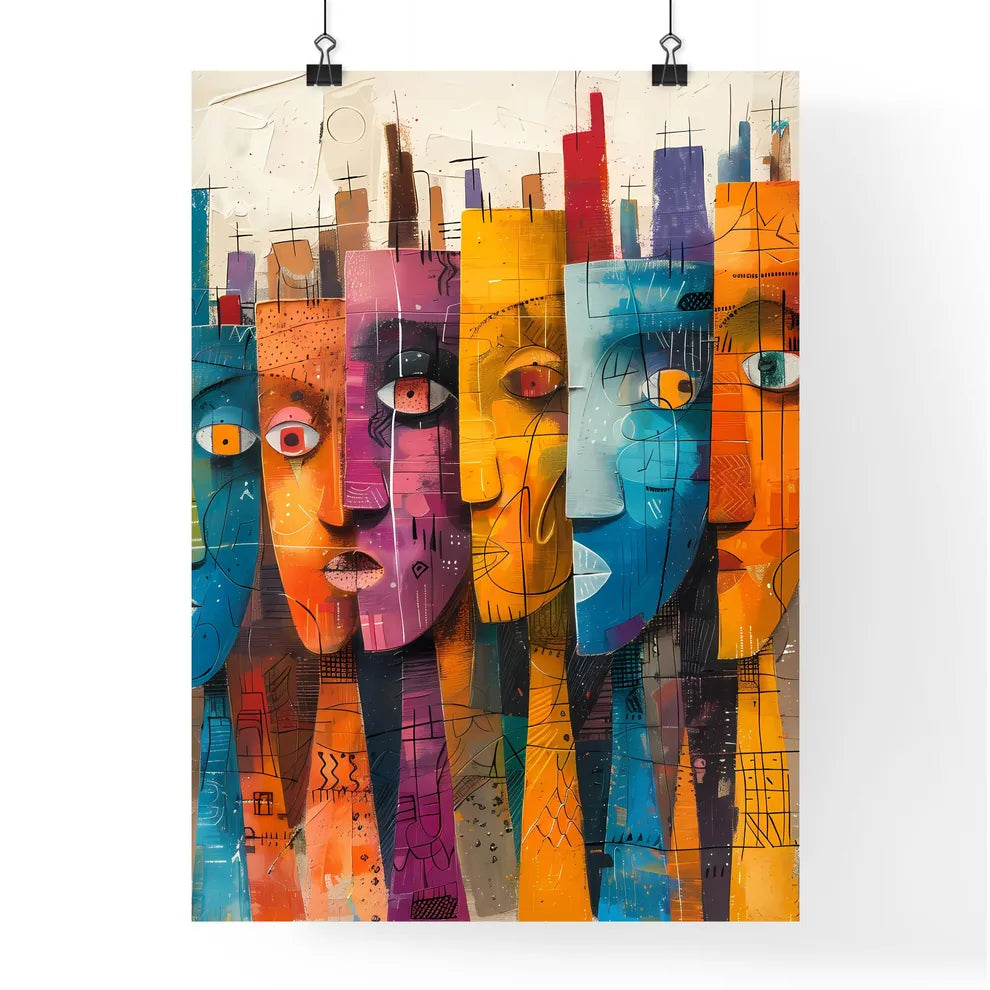 Abstract African Art Poster