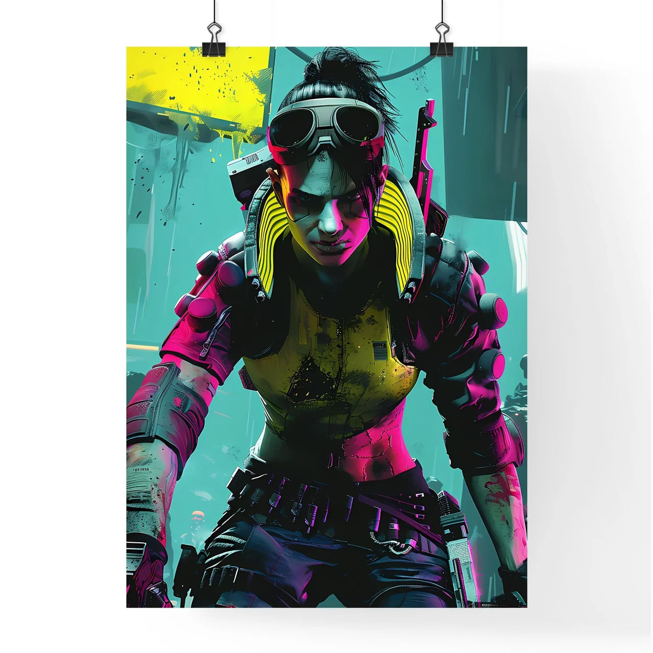 Vibrant Painting Poster