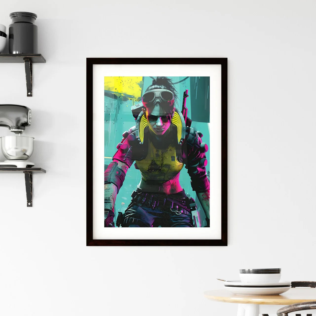 Vibrant Painting Framed Print