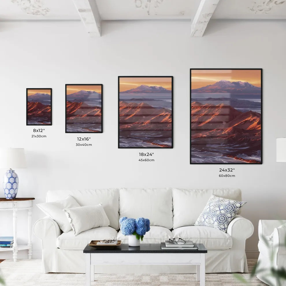 Colorful Sunset Landscape Painting - Kitchen Hangings
