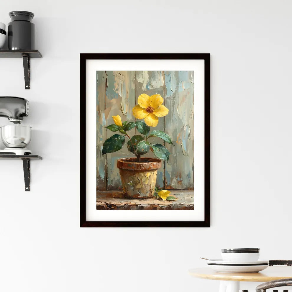Vintage Art Painting Framed Print