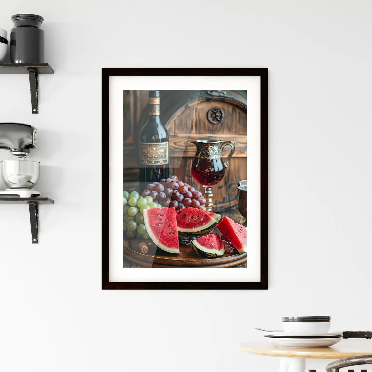 Enticing Fruit Art Framed Print
