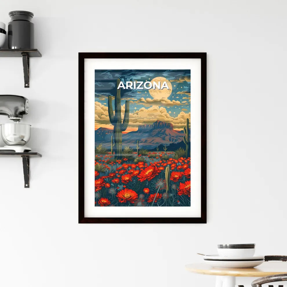 Captivating Desert Art Framed Print