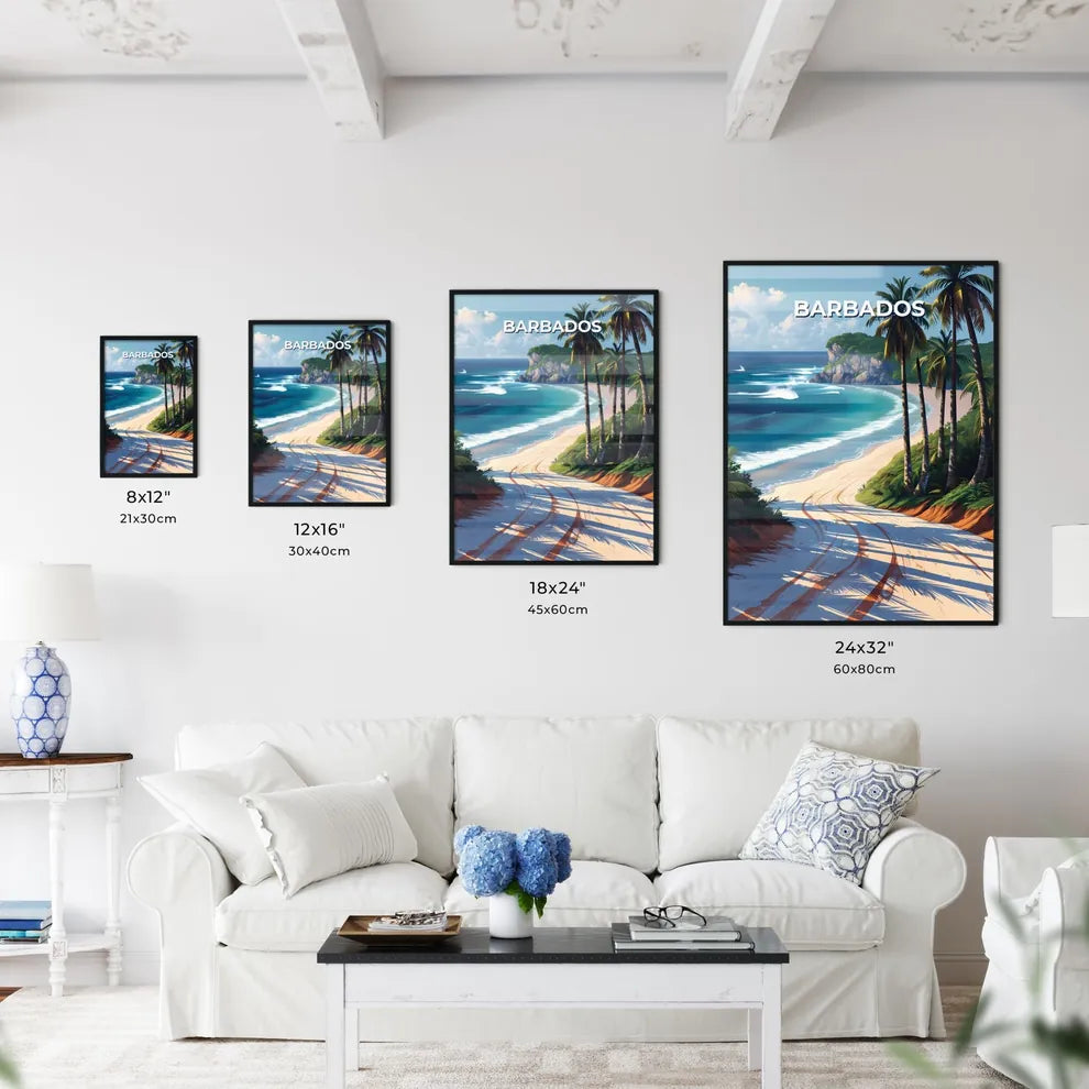 Barbados North America Beach Palm Trees Sand - Kitchen Hangings