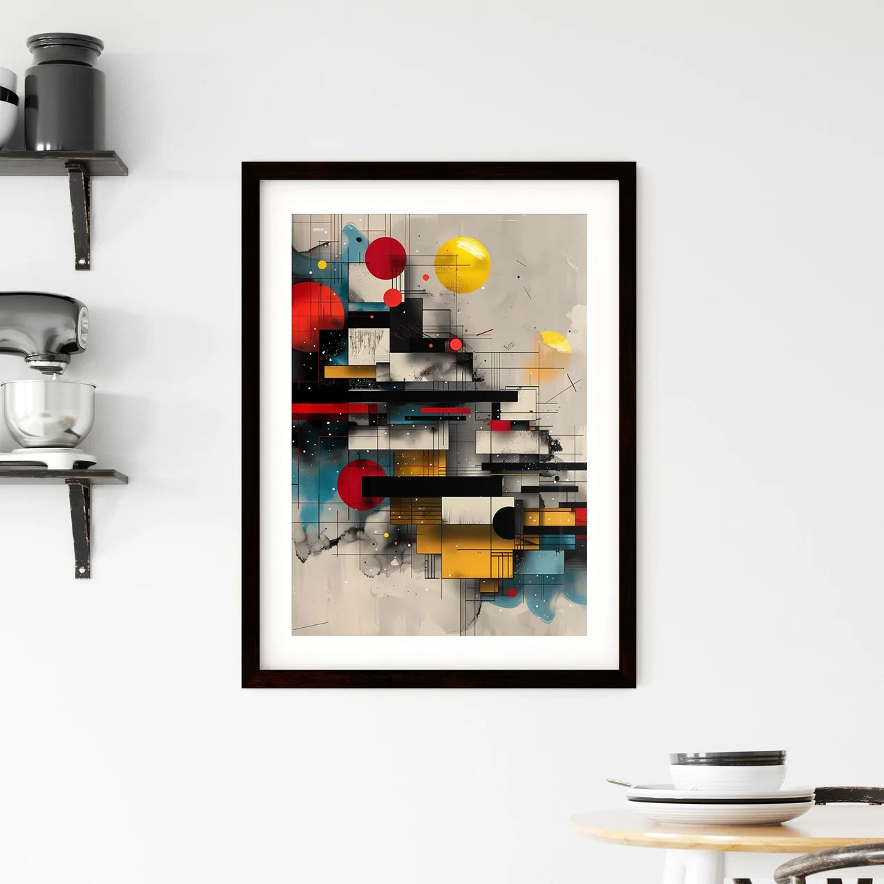 Art Nouveau Digital Painting for Literary Bl Framed Print