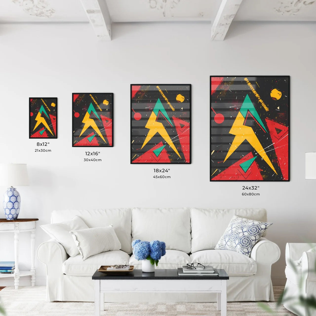 Bauhaus Style Art Print - Kitchen Hangings